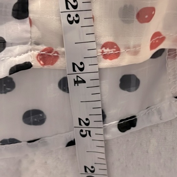 ⭐️Dor Dor Couture, Brilliantly Designed, Multi-Colored Polka Dot Blouse,Size S - Picture 11 of 11